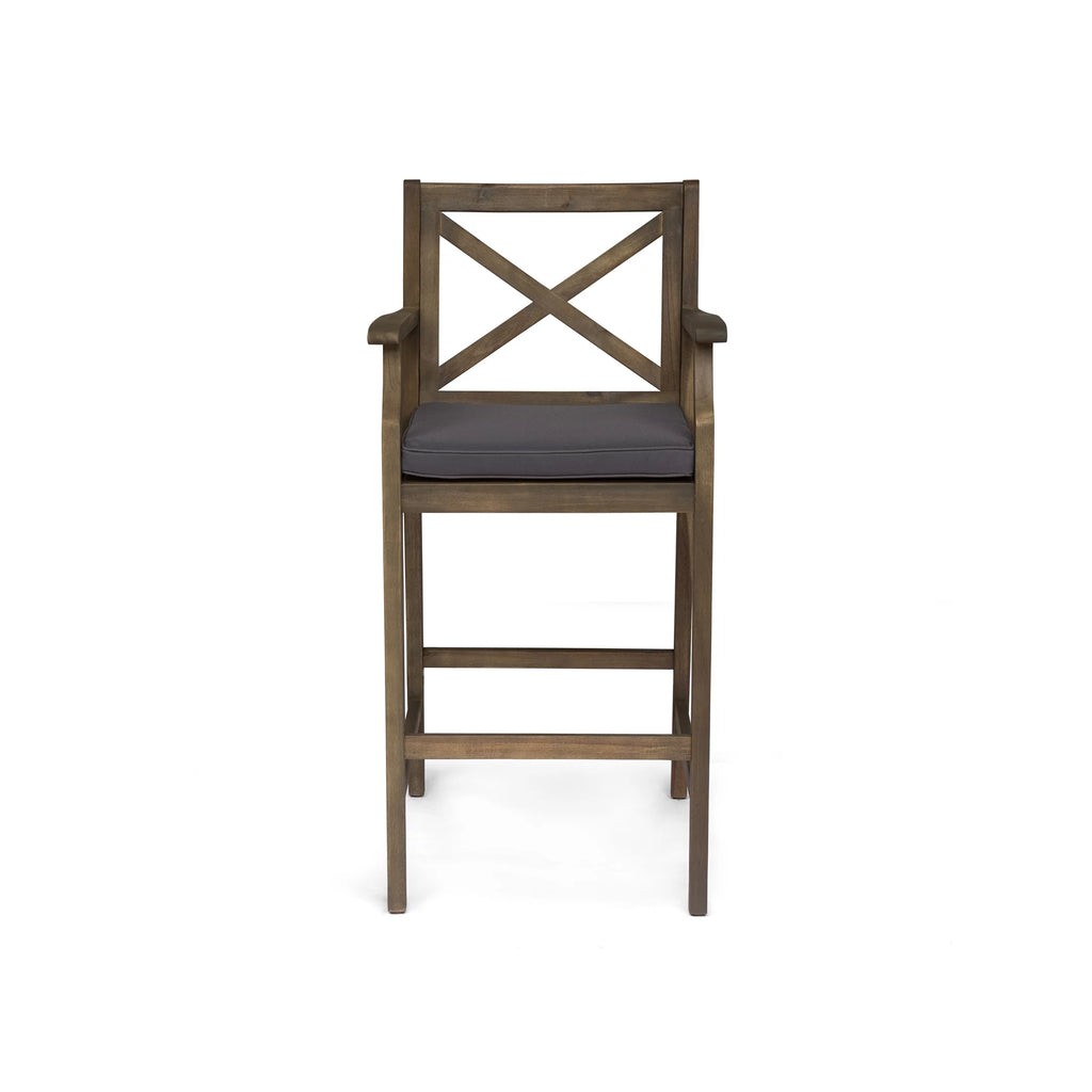 Acacia Wood Barstool J291110