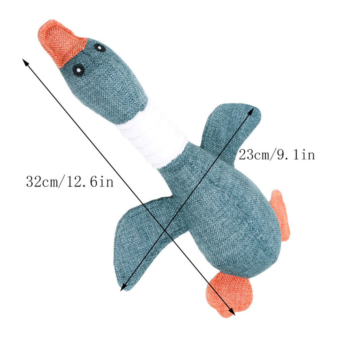 5 Pack Dog Squeaky Toys Plush Fruits Snacks and Vegetables Dog Toys P8732