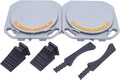 2PCS Front End Wheel Alignment Turn Plates Turntable Tool V516481