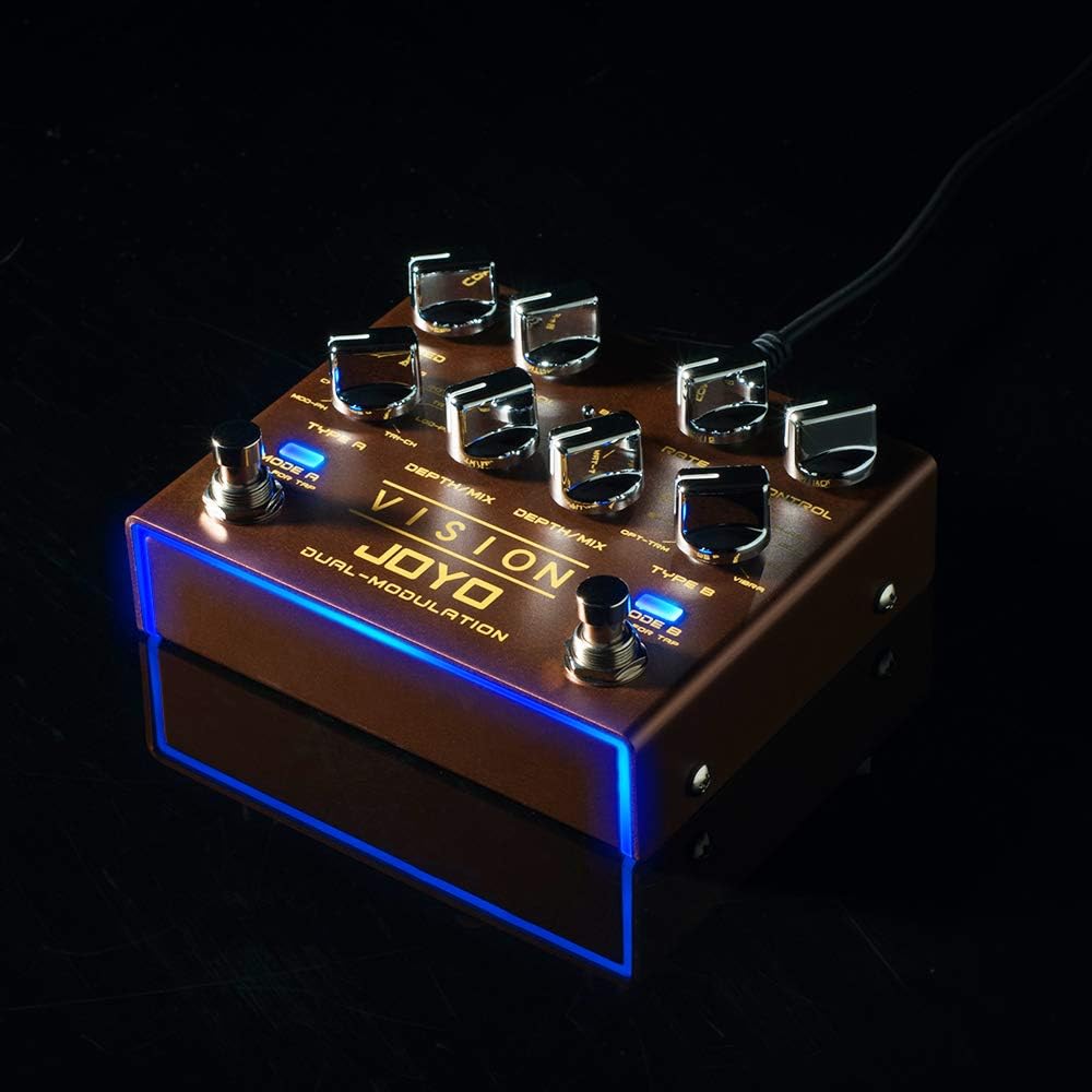 Electric Guitar & Bass Effect Pedal with Cabinet Modeling and Amp Simulator Z74115