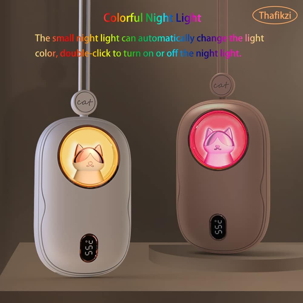 10000mAh Rechargeable Hand Warmer Power Bank with Digital Display P565