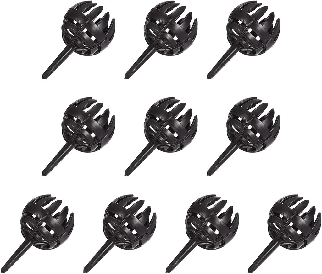 Brown 10 Pack Plastic Bonsai Planting Container D823