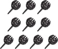 Brown 10 Pack Plastic Bonsai Planting Container D823