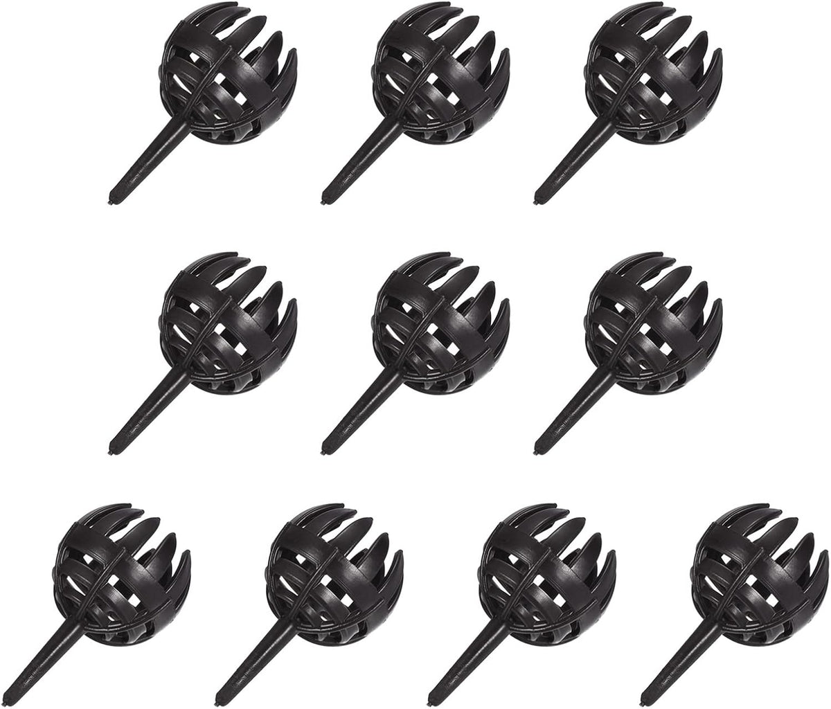 Brown 10 Pack Plastic Bonsai Planting Container D823