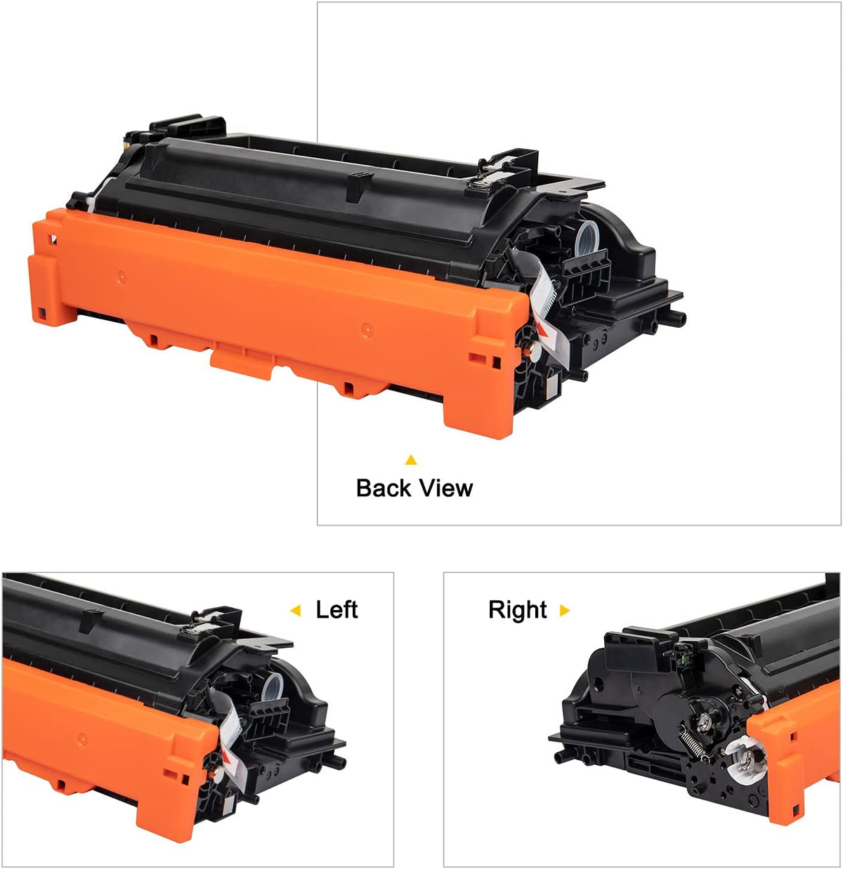 Compatible Toner Cartridge Replacement for HP 37A CF237A 37X CF237X Printer Ink Black 2-Pack D14552