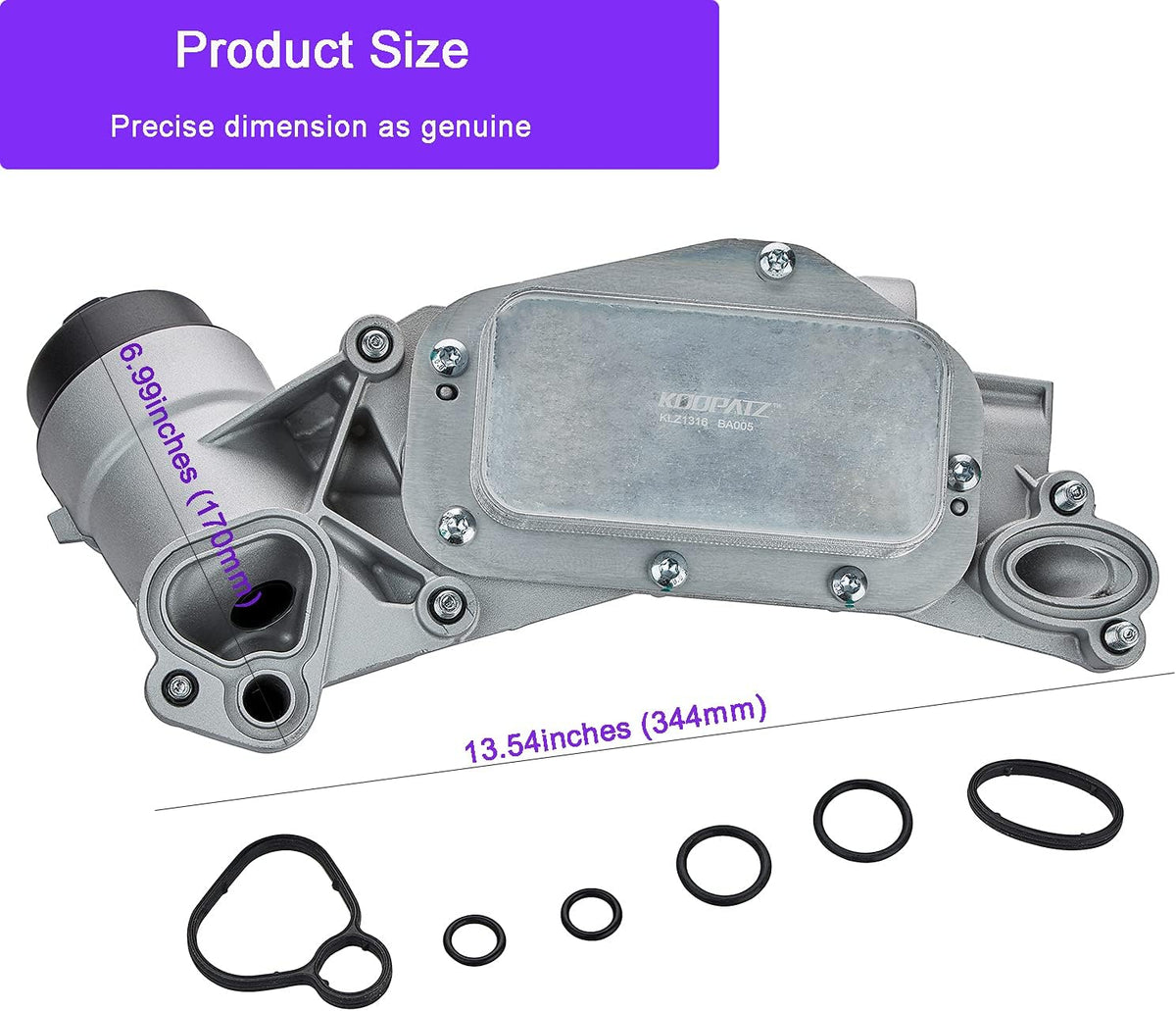 Oil Cooler Replacement Pack of 2 N121