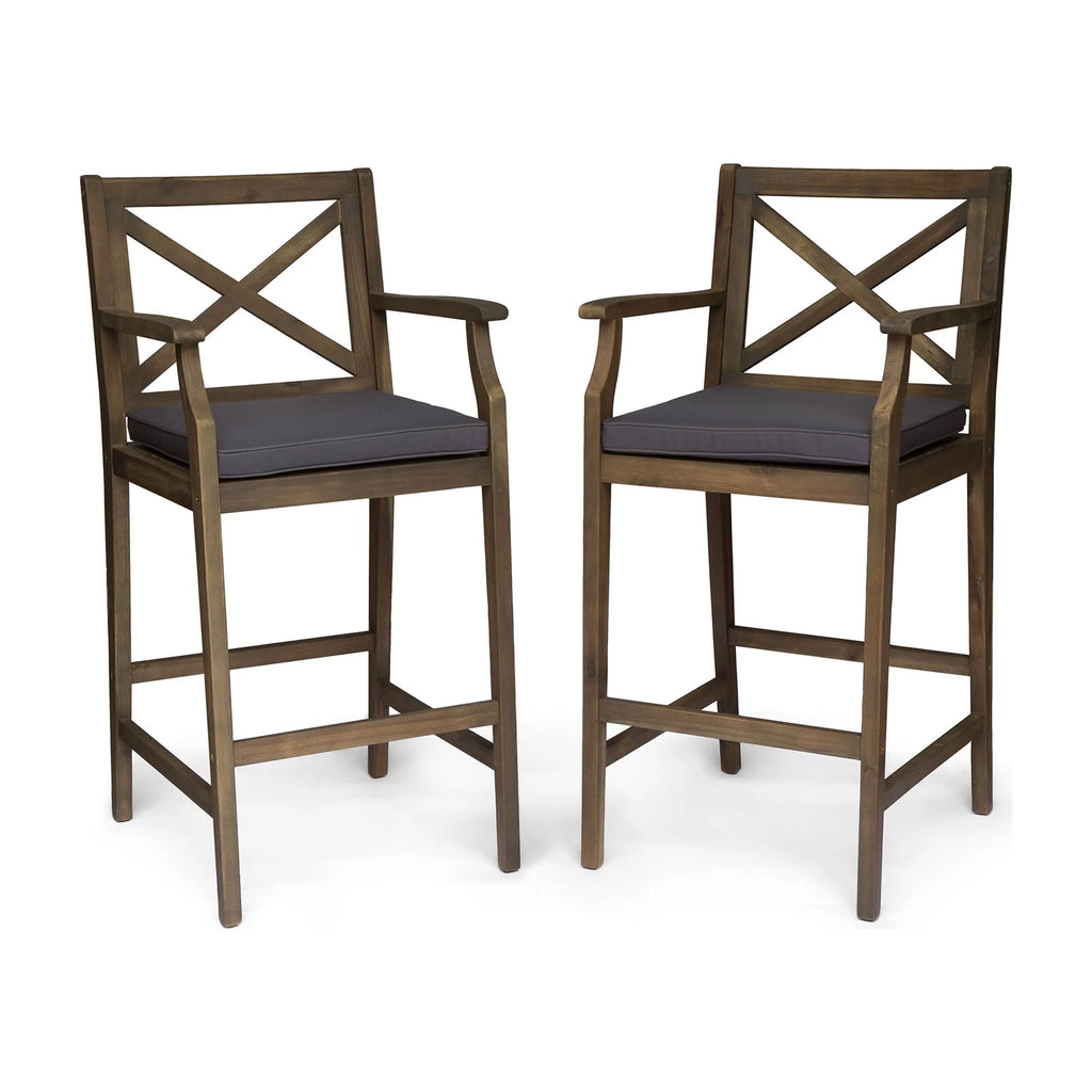 Acacia Wood Barstool J291110