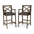 Acacia Wood Barstool J291110