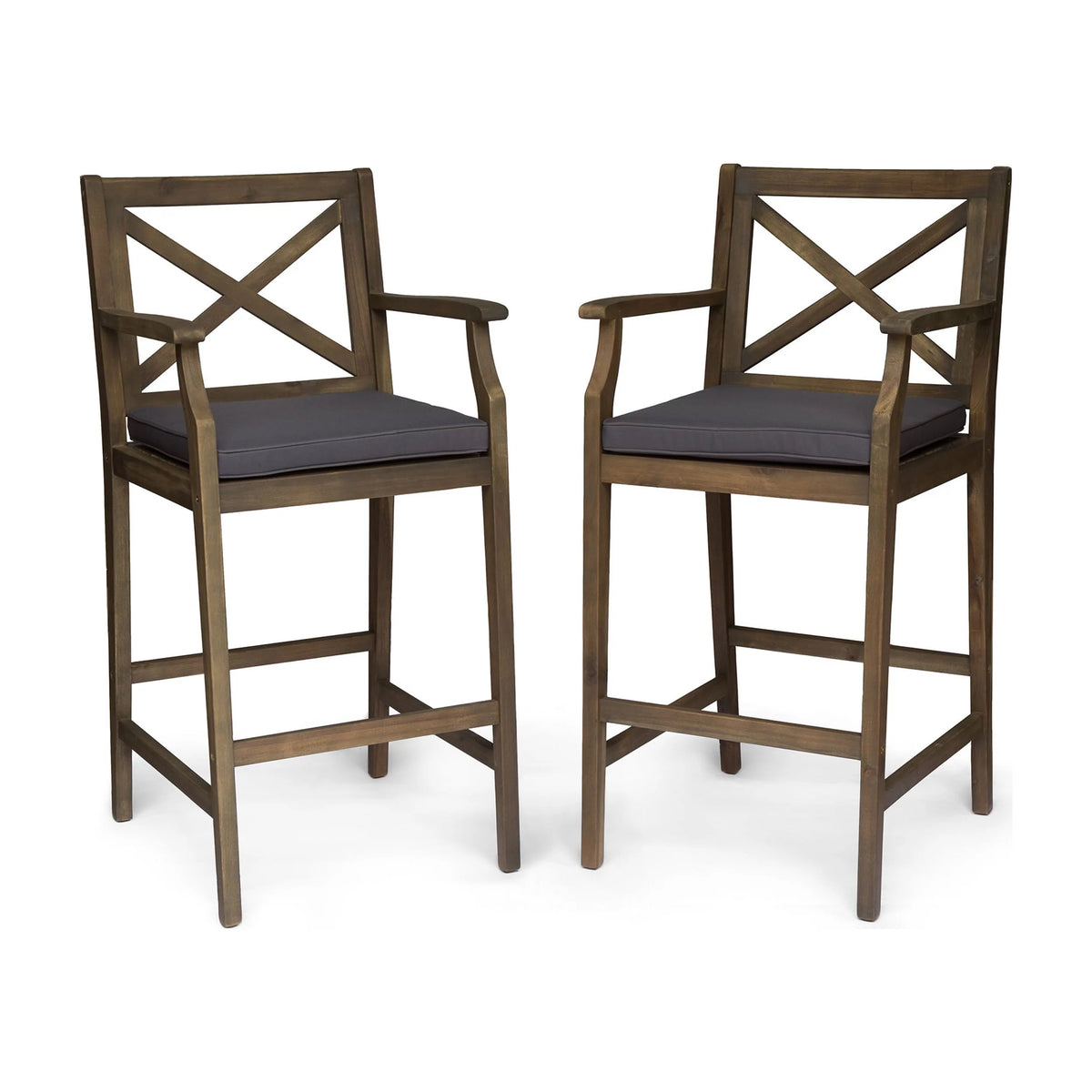 Acacia Wood Barstool J291110