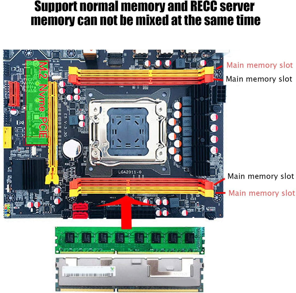Gaming Motherboard with Indicator Light, DDR3 Memory, Support M.2 Hard Drives P795764