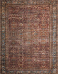 Brick Blue 2'6 x 12'0 Rug Y76074