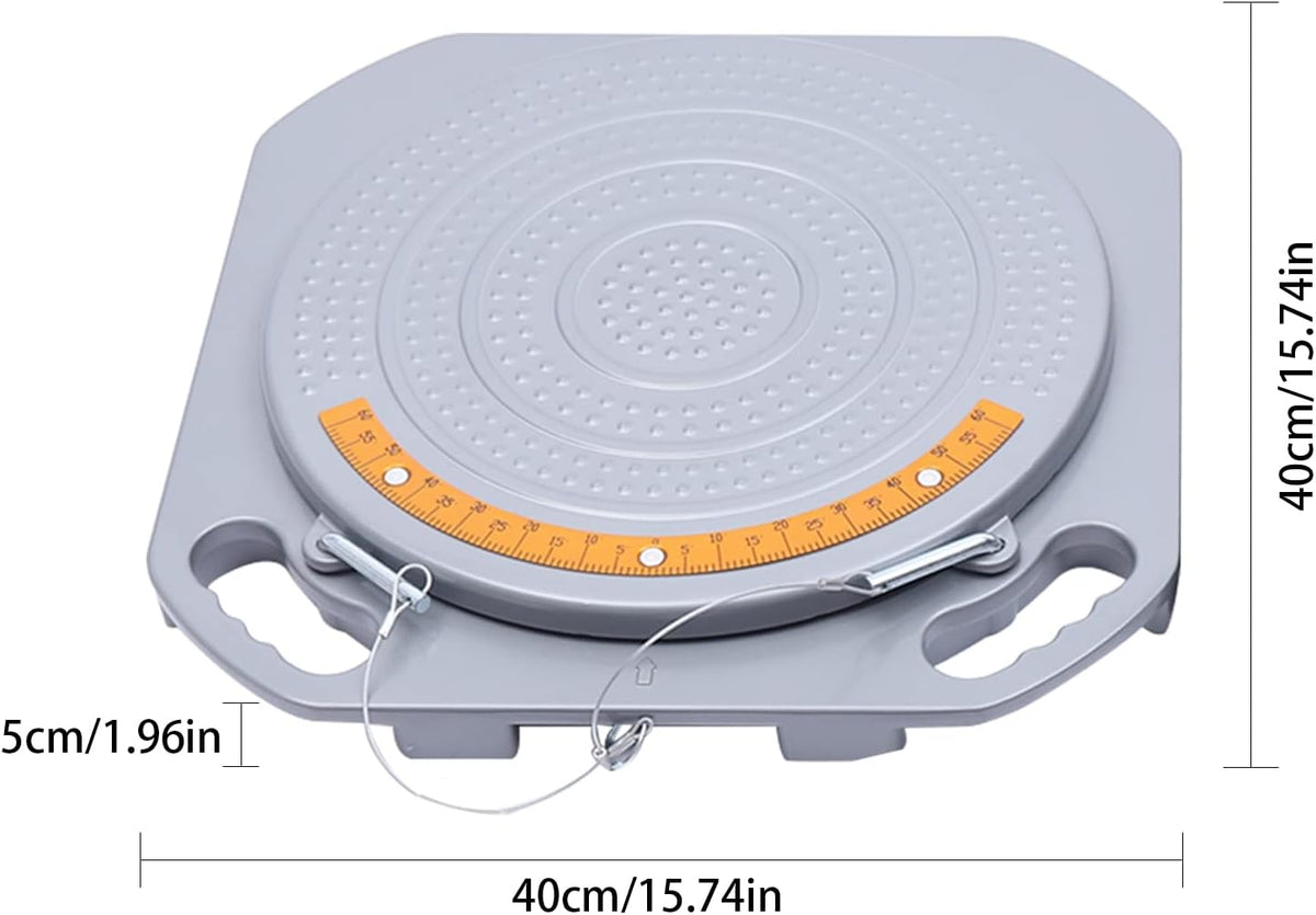 2PCS Front End Wheel Alignment Turn Plates Turntable Tool V516481