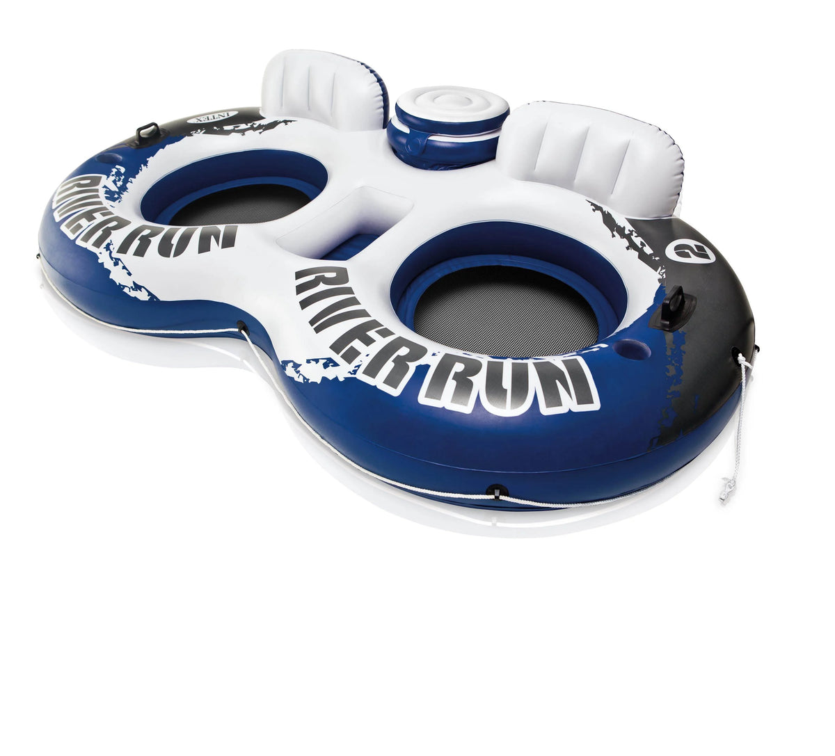 Inflatable 2 Person Float (2 Pack) + Single Tube (4 Pack) Q126