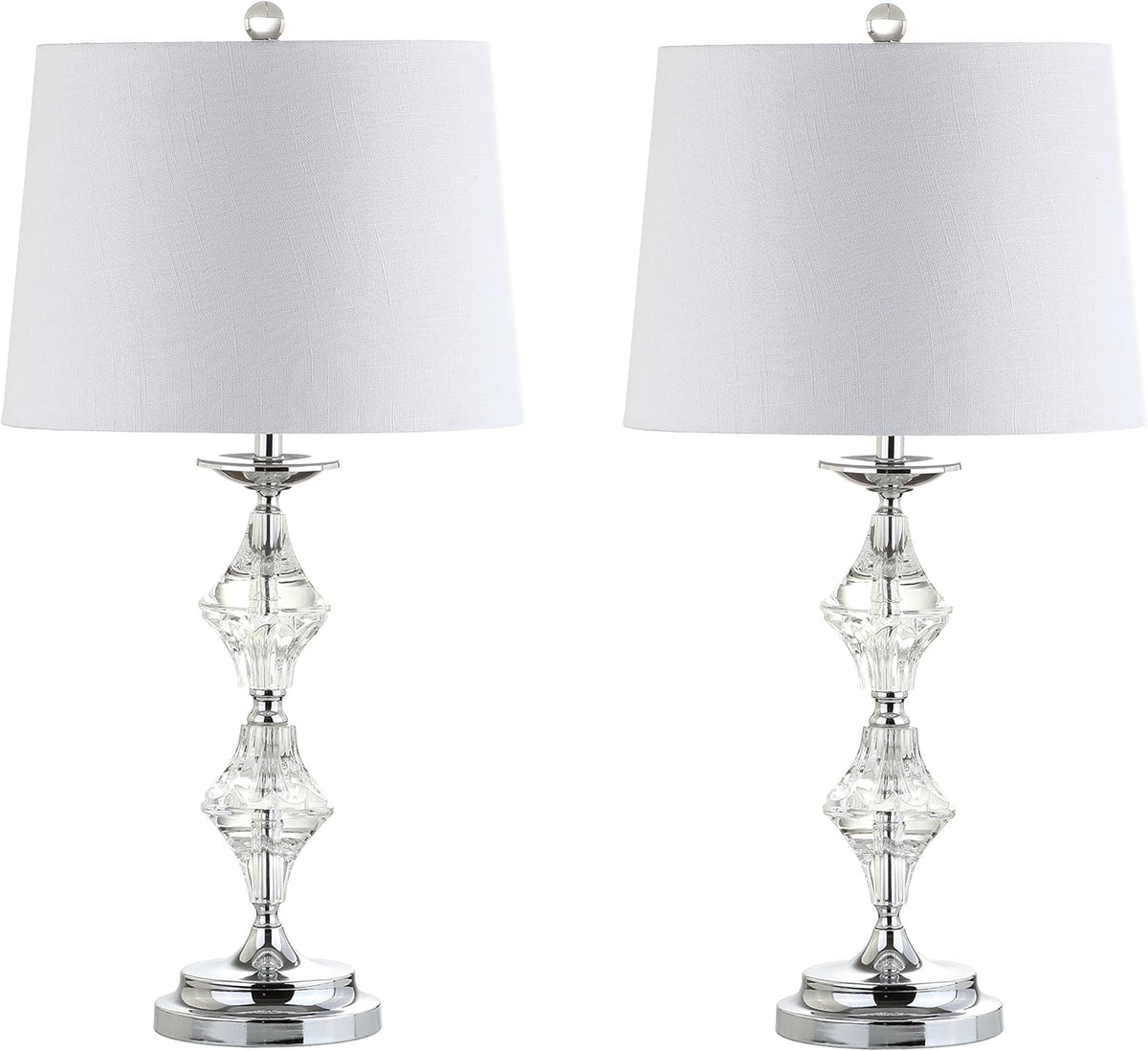 Crystal LED Table Lamp Set of 2 J874