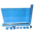 32 in. x 60 in. Linear Shower Wall/End Drain Kit with 54 in. 2-in-1 Nickel Drain V6298