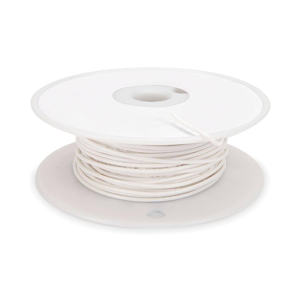 High Temp Lead Wire, 14 Ga, White C285