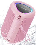 Portable Bluetooth Speaker with Lights, IPX5 Waterproof, Bluetooth 5.3 I892