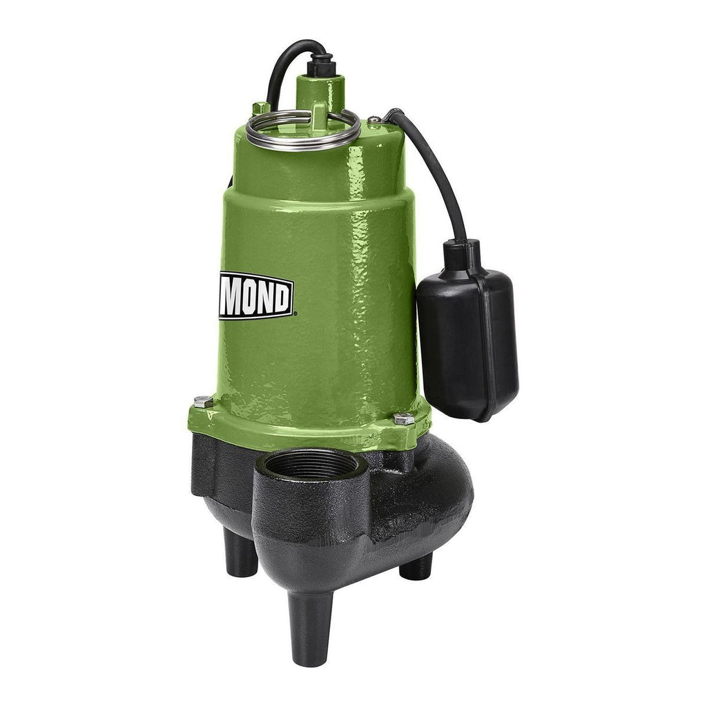 3/4 HP Submersible Sewage Pump with Tether Switch F211839