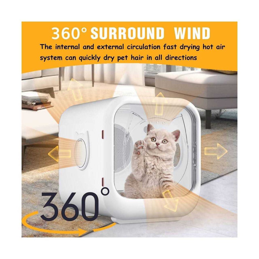 Auto Pet Dryer Adjustable Temp Quiet P8949