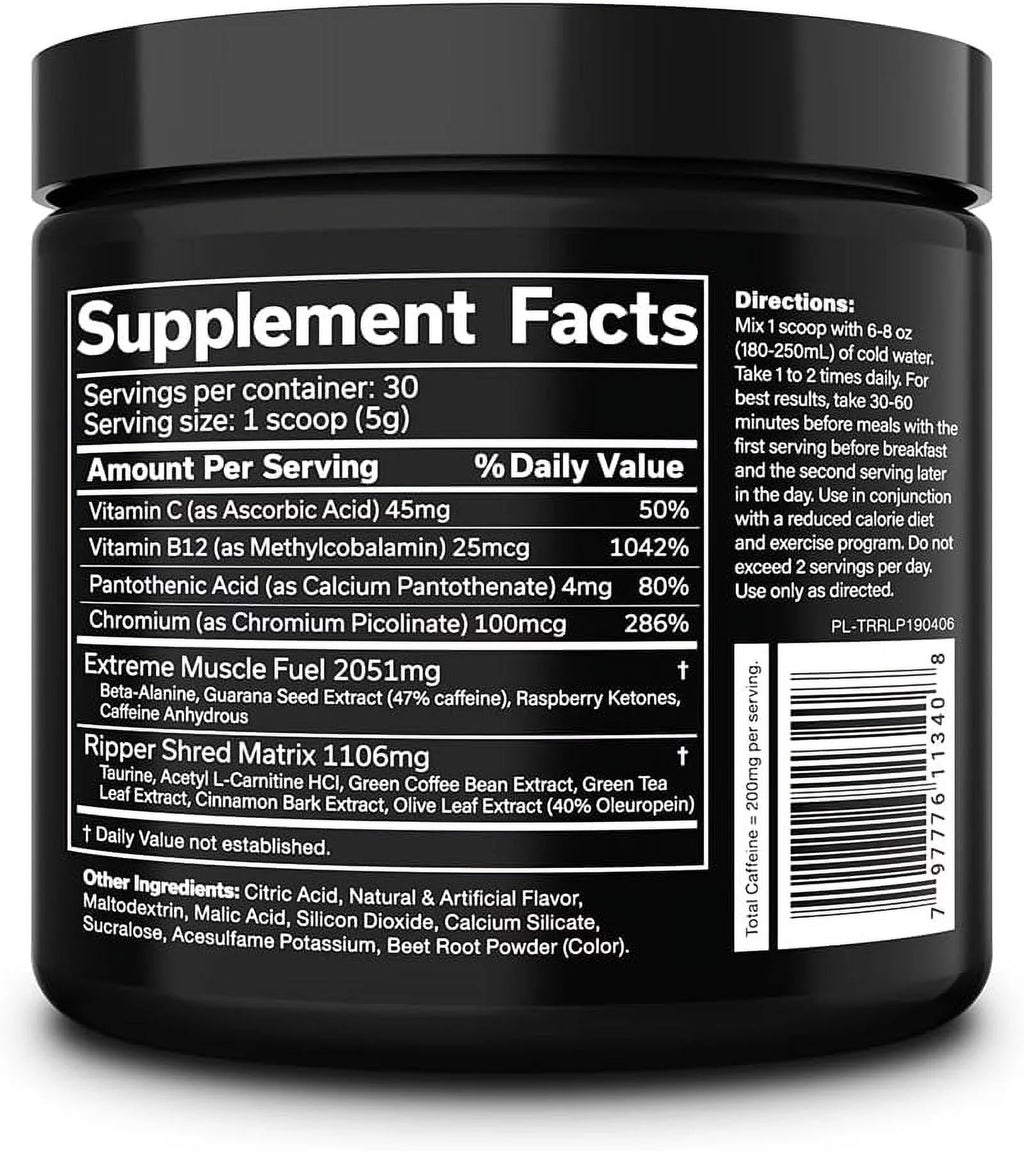 Fat Burner Weight Loss Formula 30 Serves P69633