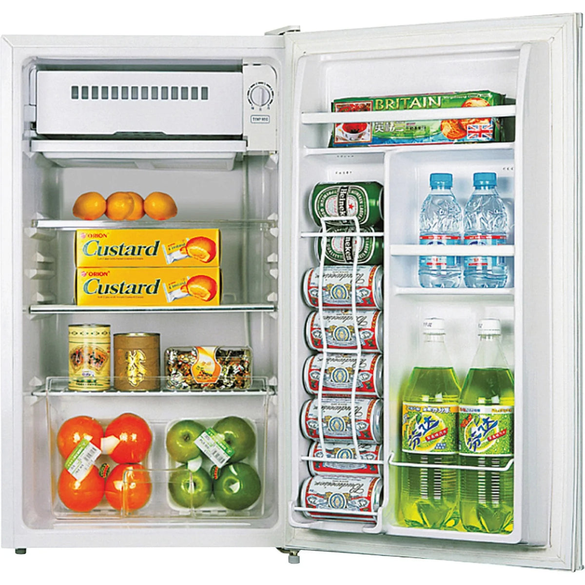 White Compact Refrigerator M62088