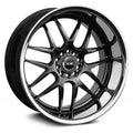 Chromium Black Wheels with Polished Lip V21158