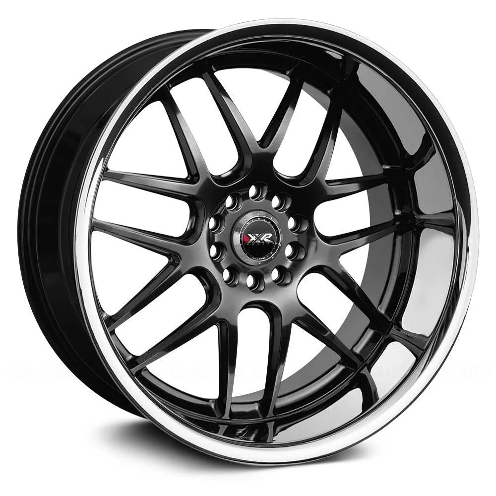 Chromium Black Wheels with Polished Lip V21158