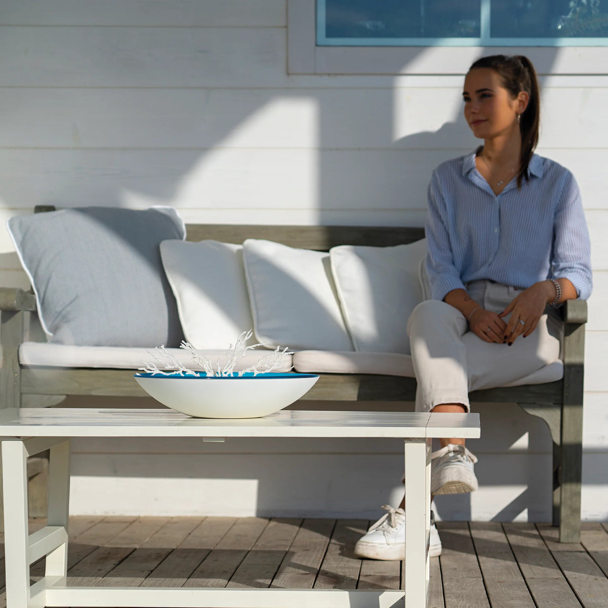 Fruit Bowl Twist Sky Grey T3027