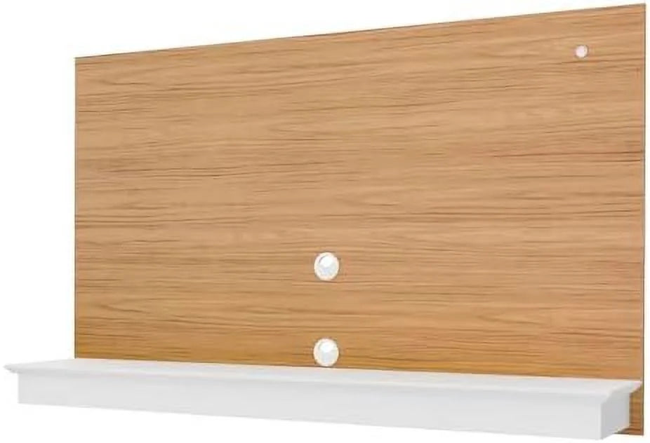 White Floating TV Stand with LED Strip B647012