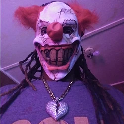 Clown Mask & Inflatable Halloween Decor F345848