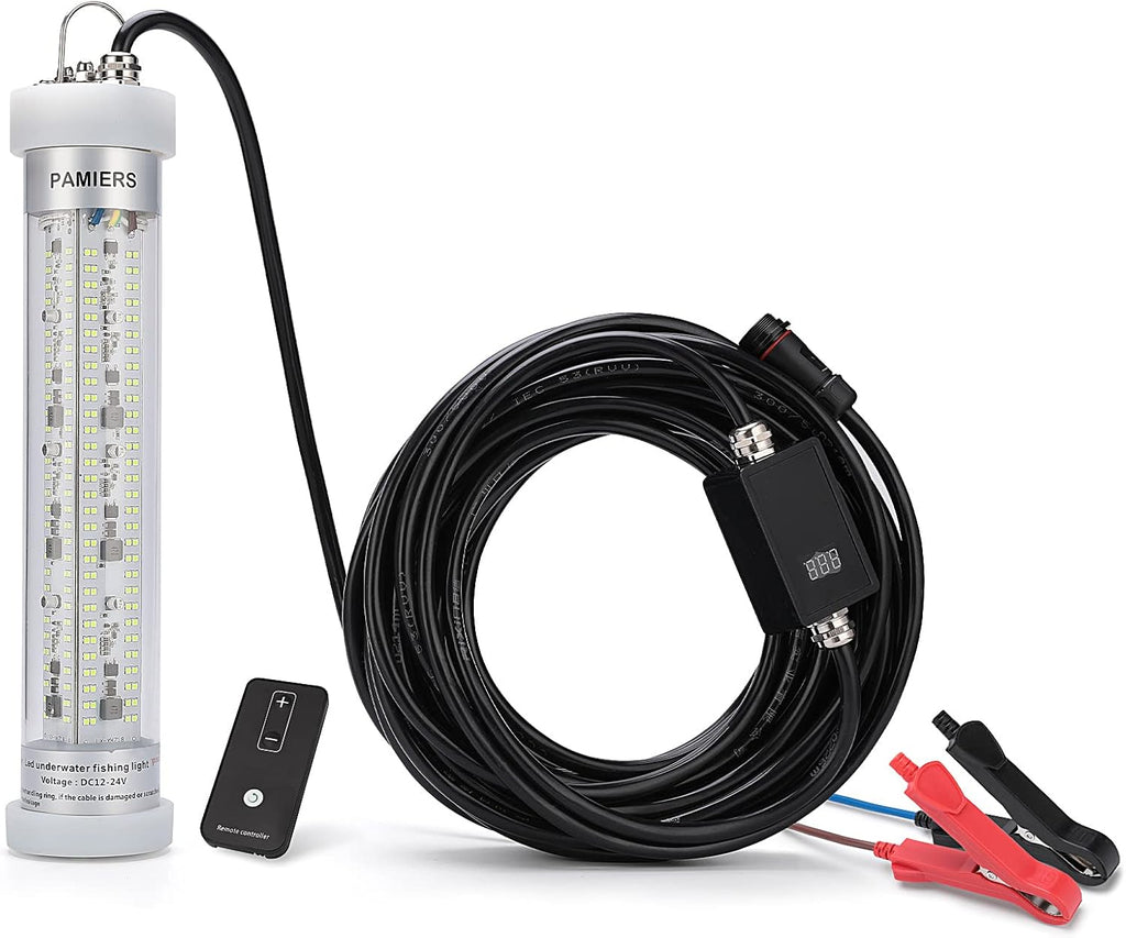 Underwater Fishing Light, DC12V/24V 300W, with Remote Brightness Adjustment P942054