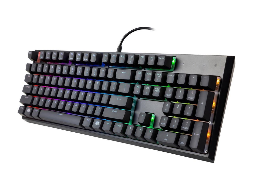 Black USB Mechanical Keyboard and Mouse Combo E117993