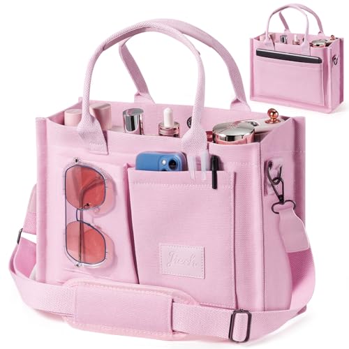 Canvas Tote Bags with Pockets Y964