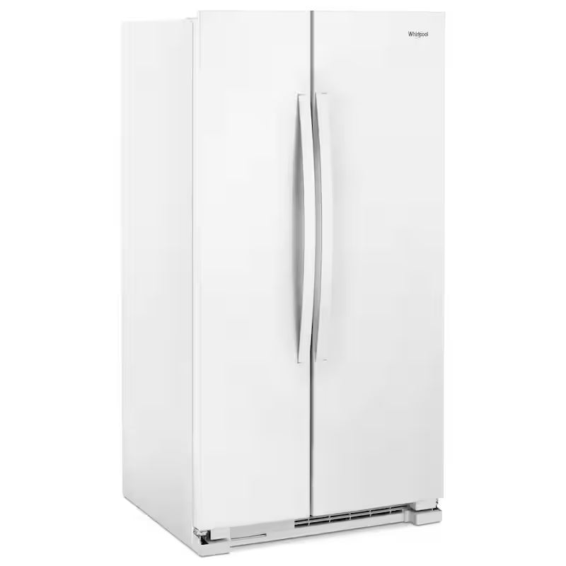 White 25 cu. ft. Side by Side Refrigerator M344