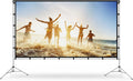 100 inch Portable Foldable Projection Screen with Stand D840095