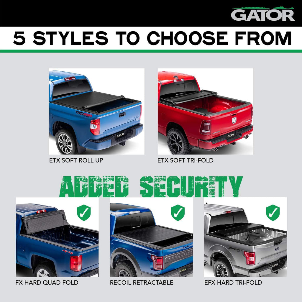 Hard Tri-Fold Truck Bed Tonneau Cover for 5' 7" Bed R92231