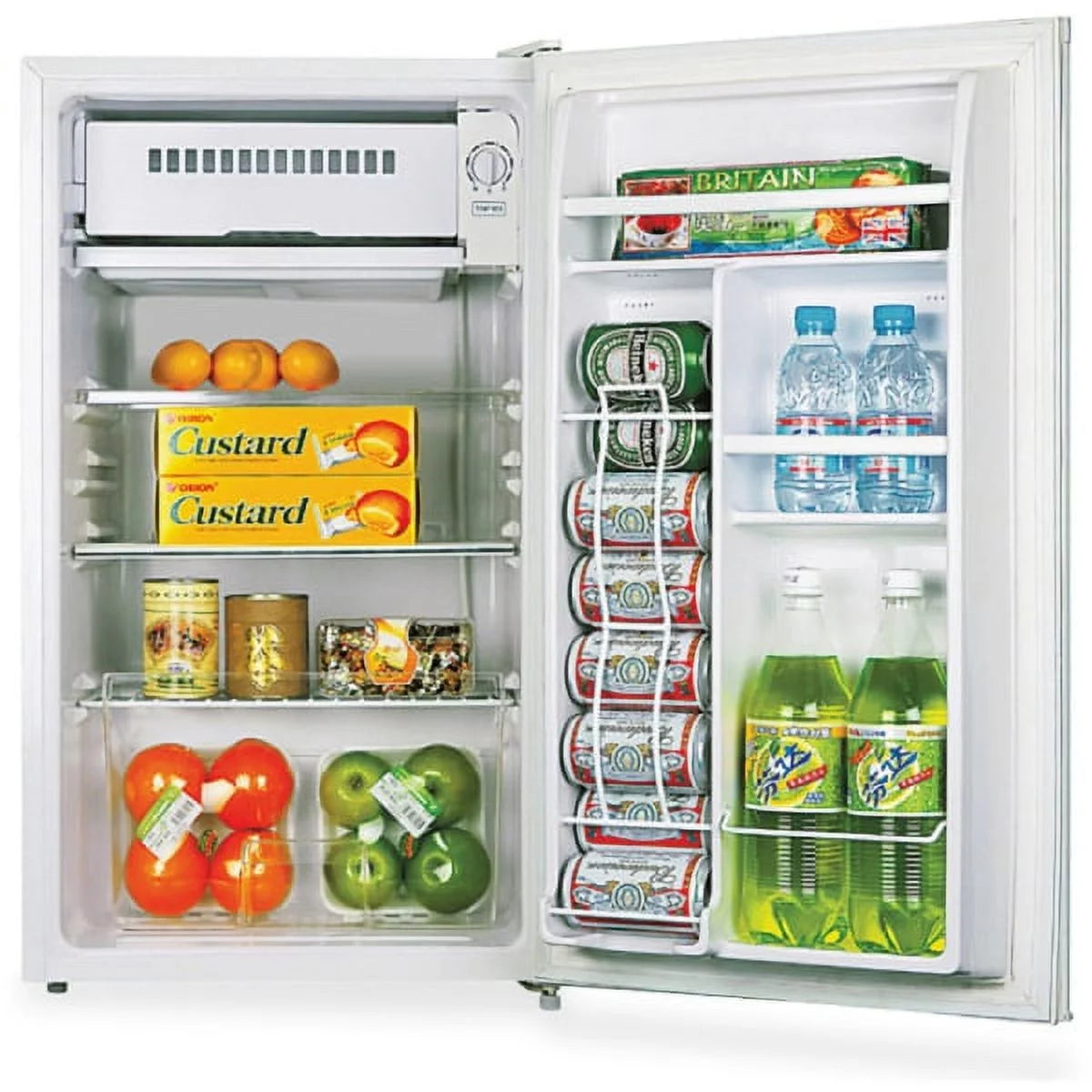 White Compact Refrigerator M62088