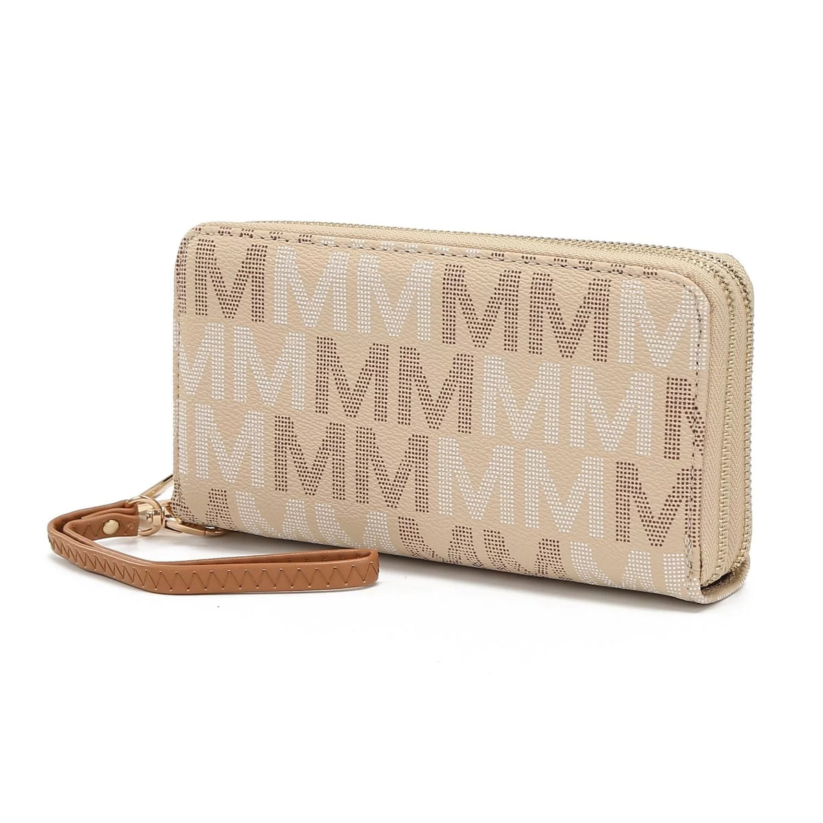 Brown Wristlet Wallet C39045