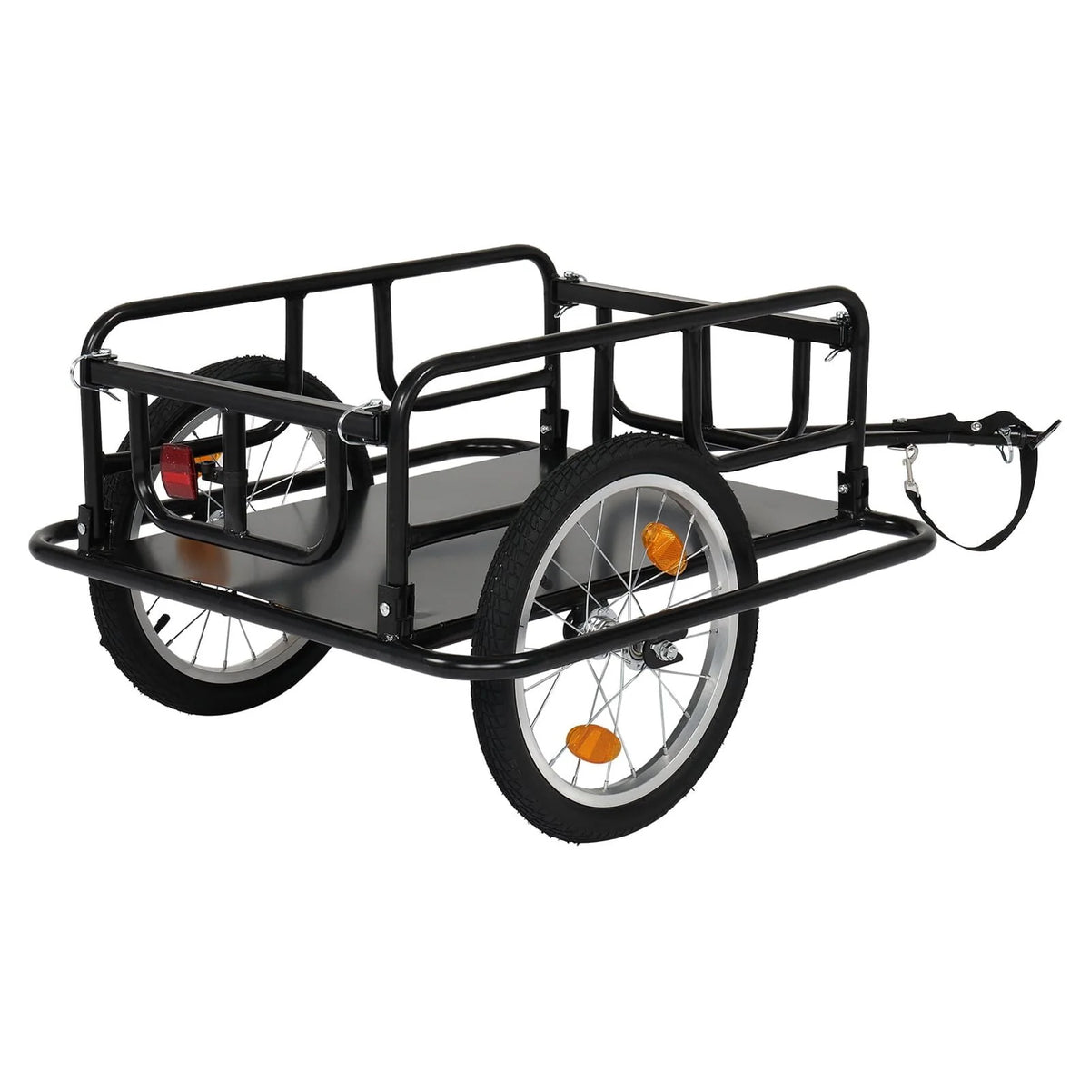 Foldable Bike Cargo Trailer with Universal Hitch L483