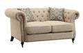 69" Oatmeal Loveseat Q138