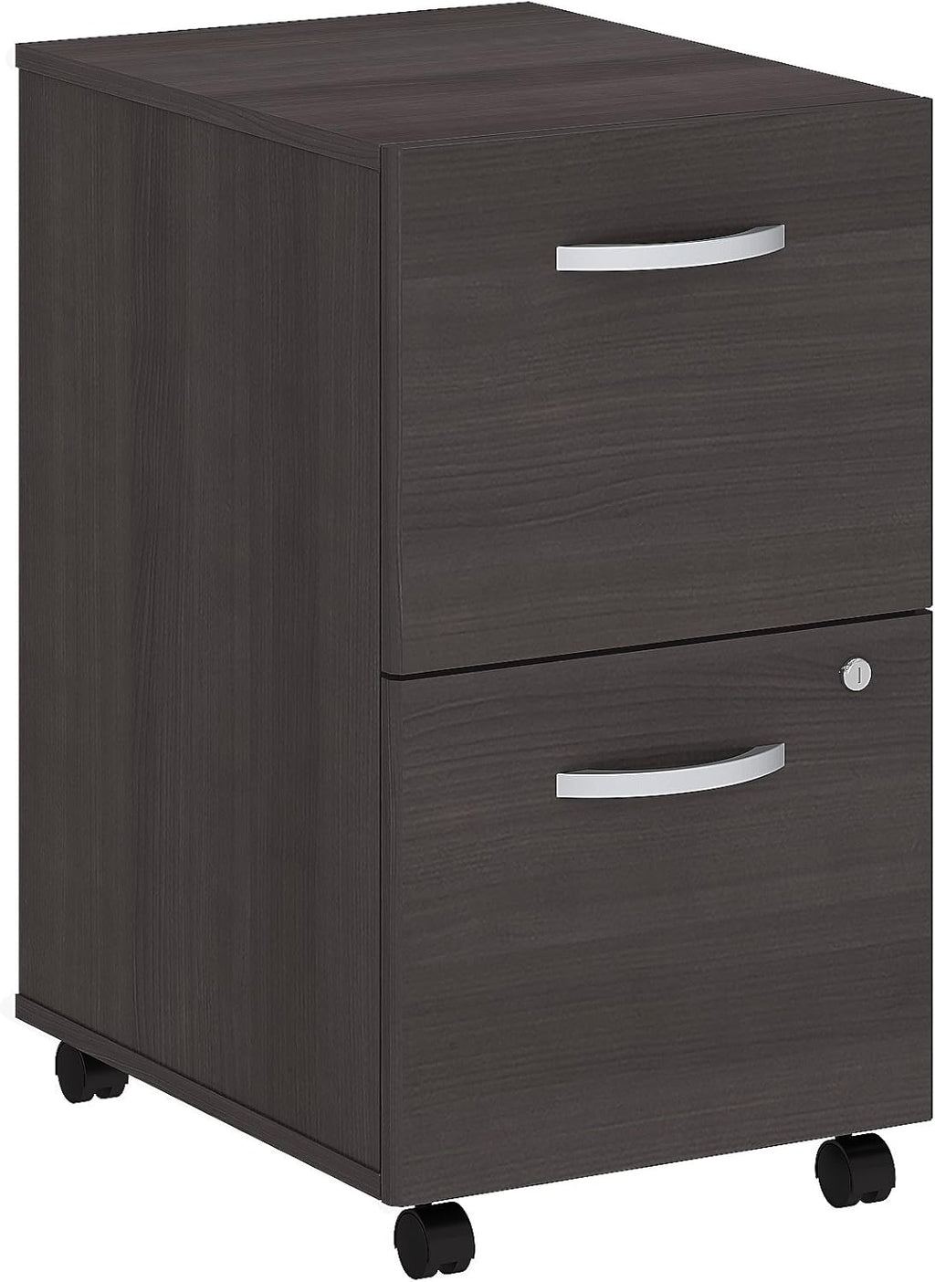 2 Drawer Mobile File Cabinet Mocha Cherry L5334