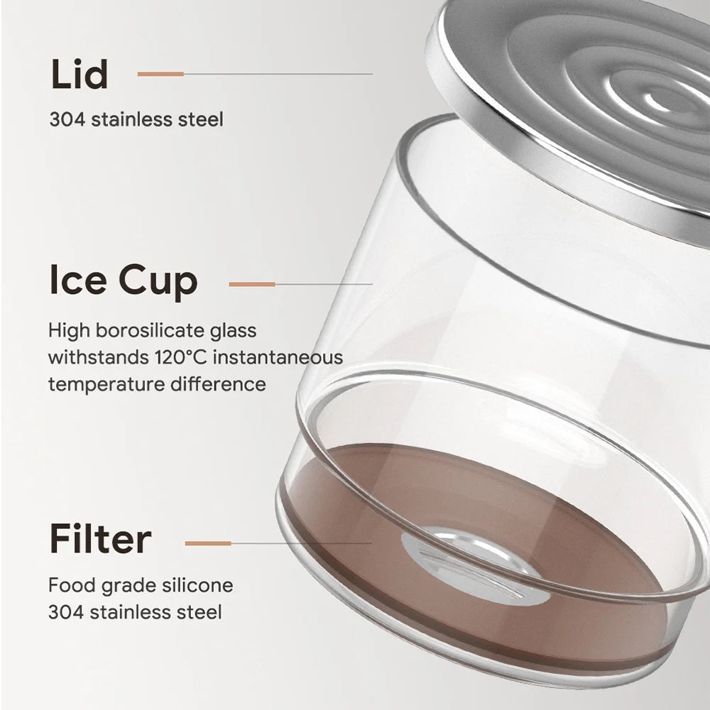 Cold Brew Coffee Maker, Borosilicate Glass Dripper, 300ml G187