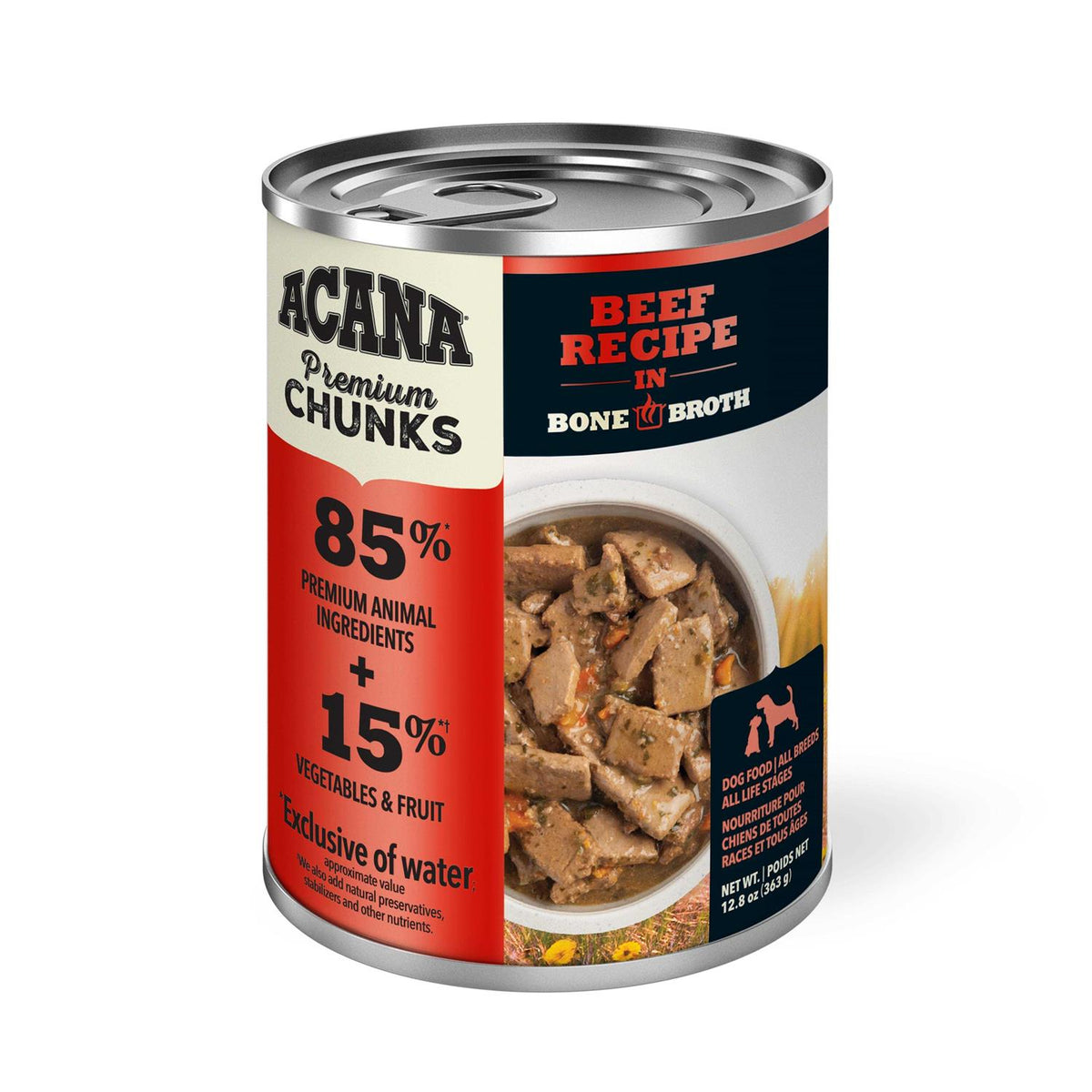 Dog Food Beef Recipe in Bone Broth T40145