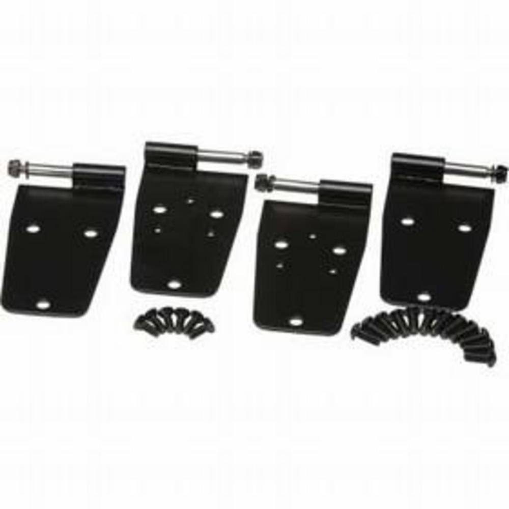 Black Stainless Steel Hardtop Door Hinge Set C79617