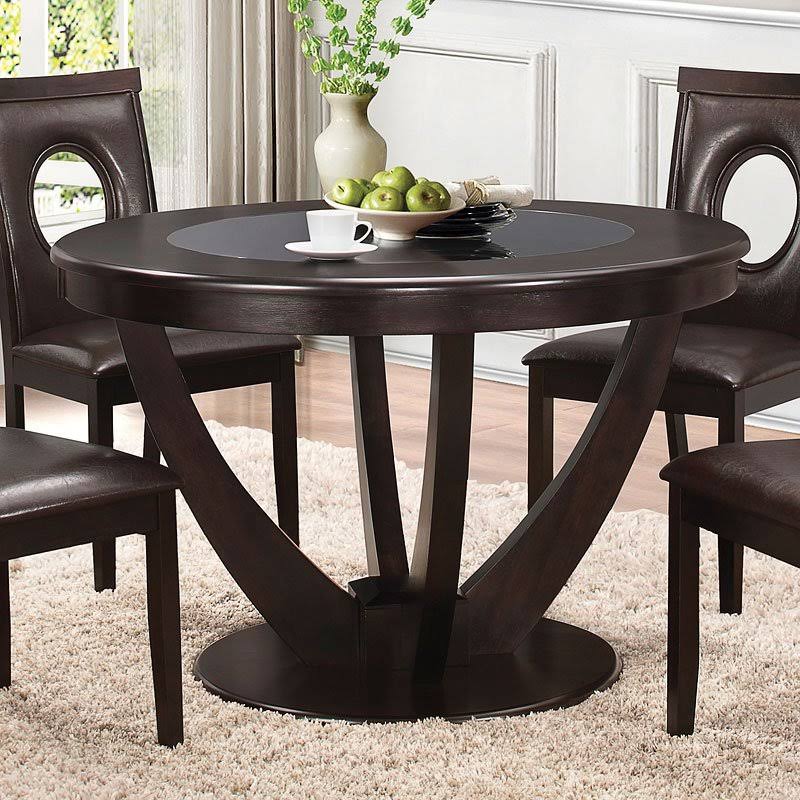 Cappuccino Round Dining Table K9707