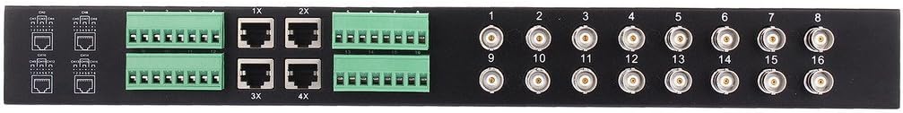 16 Channel Video Balun BNC to RJ45 Passive Transceiver Converter Y40475