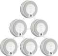Wireless Interconnected Combination Smoke and Carbon Monoxide Detector, 10-Year Battery Powered, Pack of 6 K57202