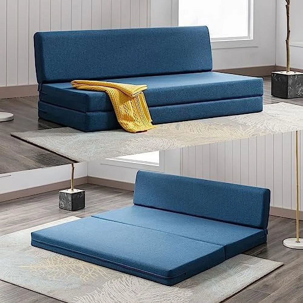 Folding Mattress Sofa Full Convertible Sleeper Bed I33559