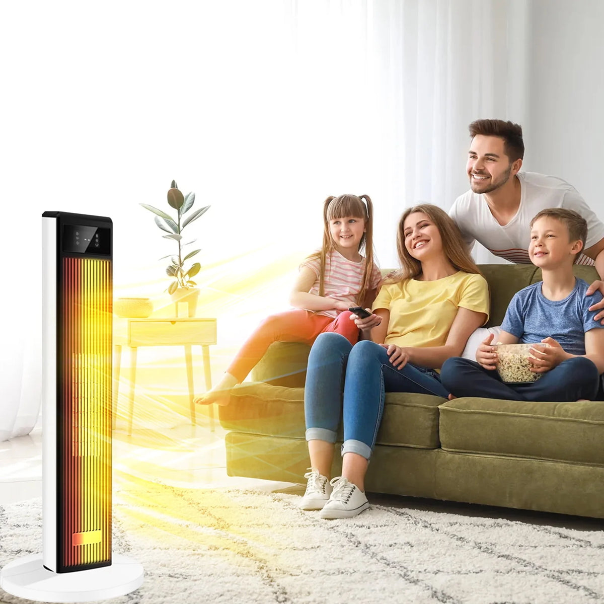 1500W Tower Space Heater T23679