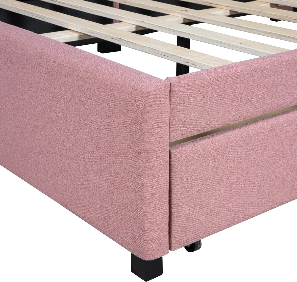 Full Size Upholstered Daybed with 2 Storage Drawers L34054